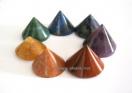 Chakra Conical Pyramid Set
